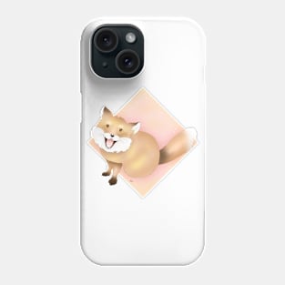 Smiling fox Phone Case