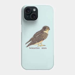 New Zealand Falcon Karearea Phone Case