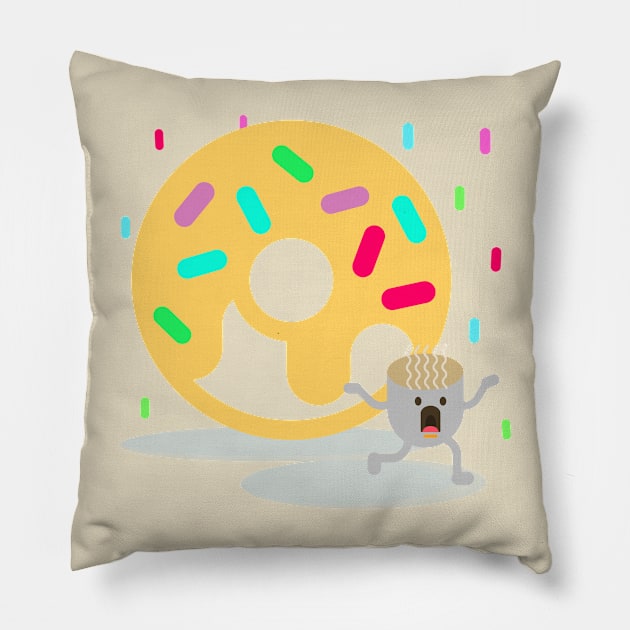 DoughNut Pillow by Beni-Shoga-Ink