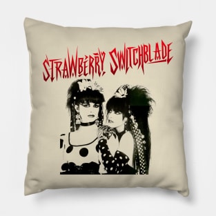 Strawberry Switchblade Pillow