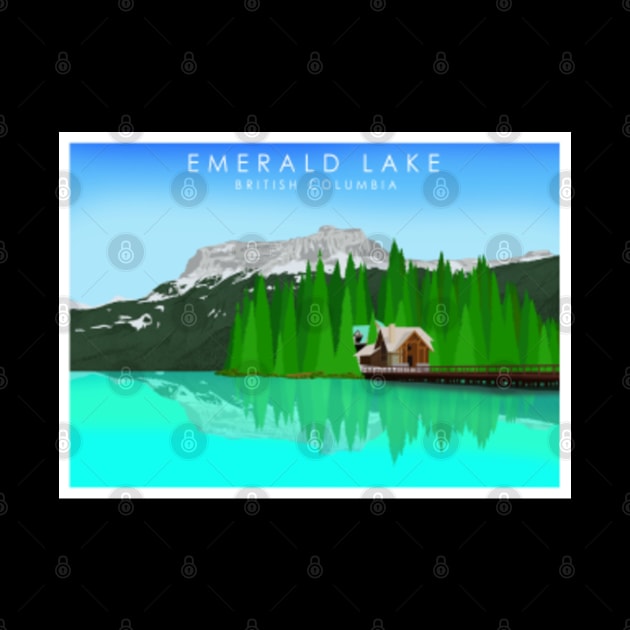 Emerald Lake by Omega Art