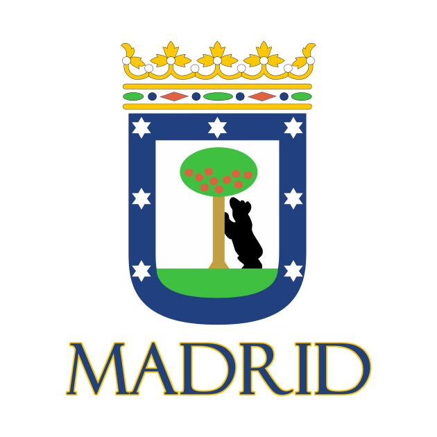 Madrid, Spain - Coat of Arms Design by Naves