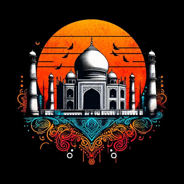 Taj Mahal India Design by Miami Neon Designs