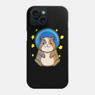 Hamster as Astronaut in Space Phone Case