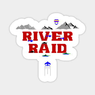 River Raid Magnet