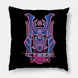 Cyber Samurai Pillow