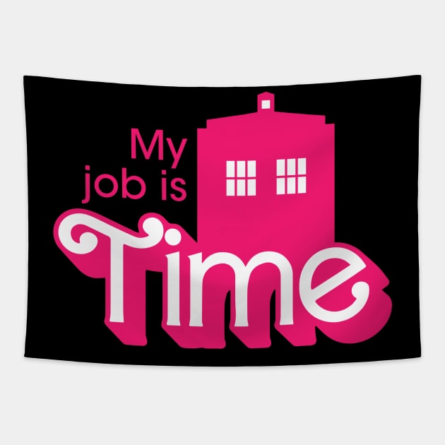 My Job is Time Tapestry by RisaRocksIt