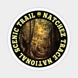 Natchez Trace National Scenic Trail circle Magnet