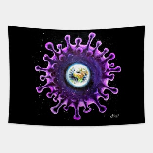 The coronavirus pandemic Tapestry