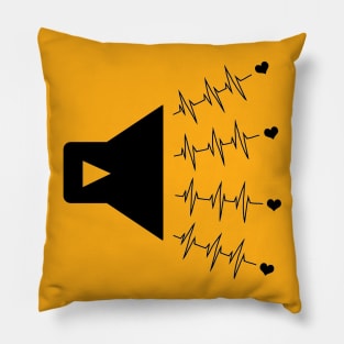 Music beats Pillow