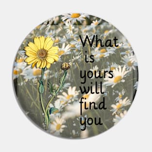 Daisy Quote Pin