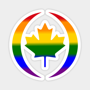 Canadian Third Culture Series (Rainbow) Magnet