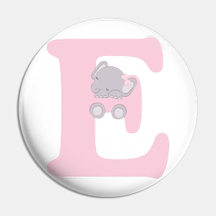 E - pink - beer Pin