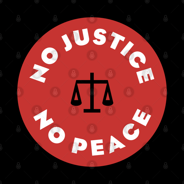 No Justice No Peace - v2 by Football from the Left