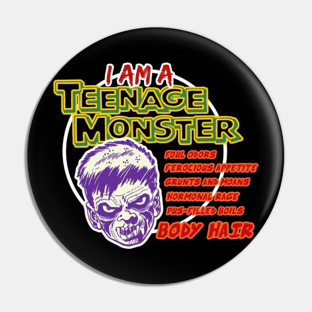 TEENAGE MONSTER Pin by David Hurd Designs