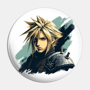 cloud strife Pin