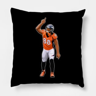 Demaryius Thomas #88 Point Up Pillow