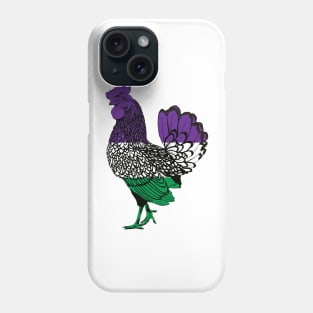 Chicken 3: Genderqueer Pride (2022) Phone Case