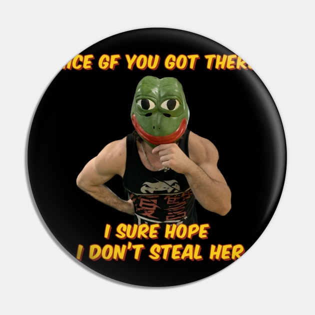 Pepe Frog 2 Pin by RKBJJ