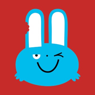 Bitten blue bunny T-Shirt