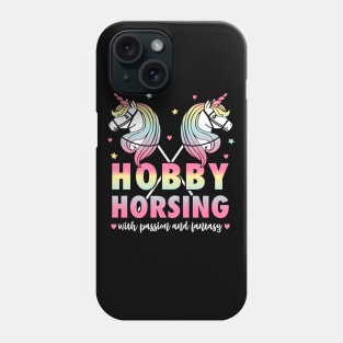 Hobby Horsing with Passion and Fantasy Girls Phone Case