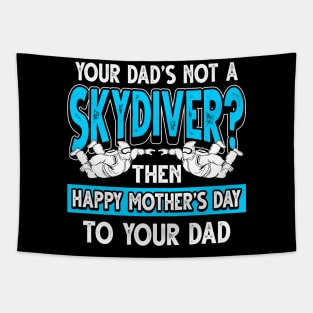 Funny Saying Skydiver Dad Father's Day Gift Tapestry
