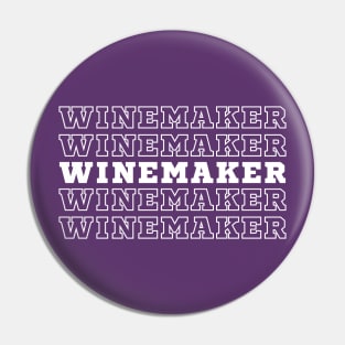 Winemaker. Pin