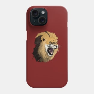 Snarling Lion Phone Case