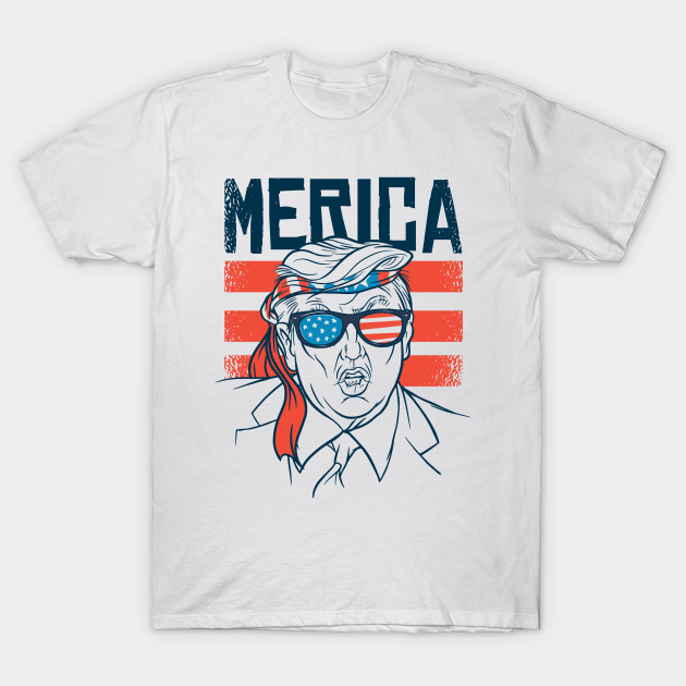 Discover Merica Donald Trump - Donald Trump - T-Shirt