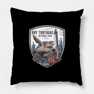 Dry Tortugas National Park Turtle Pillow