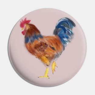 rooster  Animal illustration Pin