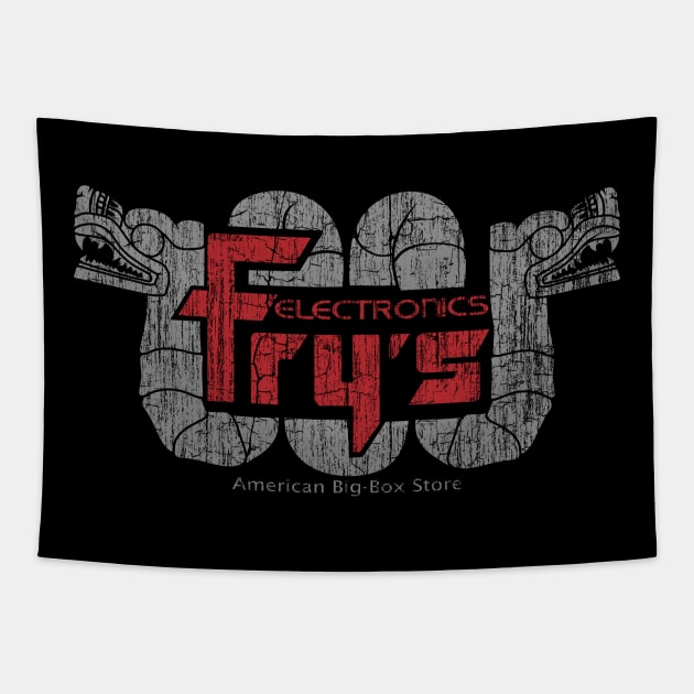 Fry`s Electronics Store Tapestry by vender