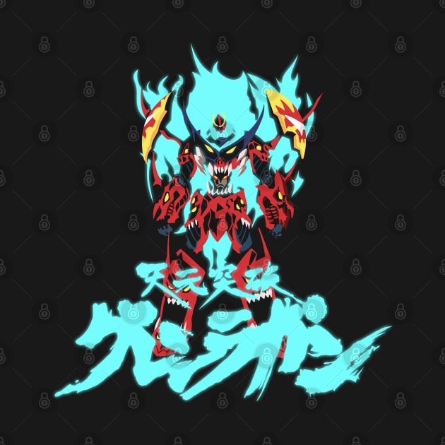 Gurren Lagann mecha by AlonaGraph