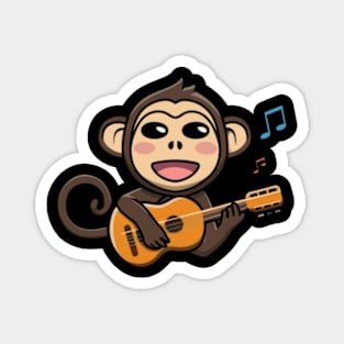 Happy Monkey Magnet