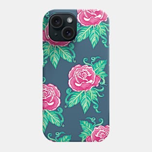 Rose Pattern Phone Case