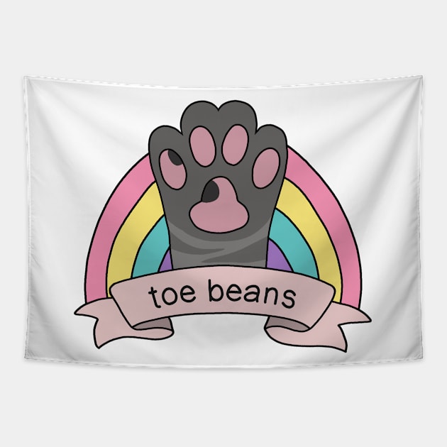 Toe Beans Tapestry by valentinahramov