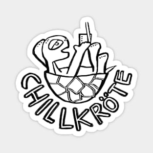 Chillen, Chillkröte, Schildkröte Magnet