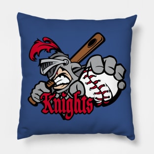 Knights Baseball Logo Pillow