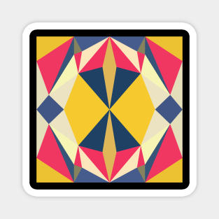 abstract geometric design for your creativity Magnet