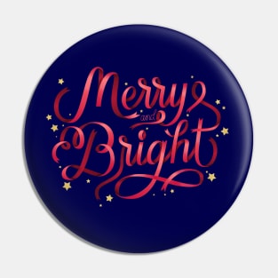 Merry and bright Pin