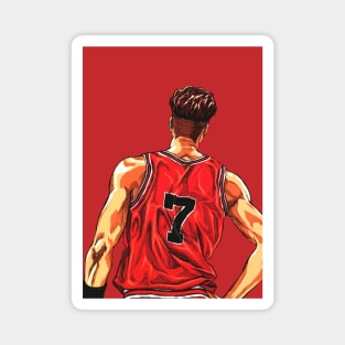 Slam Dunk Ryota Miyagi vector Magnet