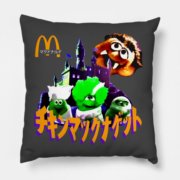 Halloween McNugget Buddies Pillow by Radioactive Skeletons