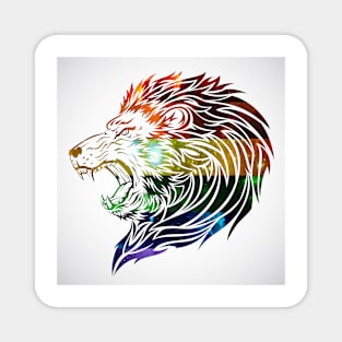 Tribal Pride Lion Magnet