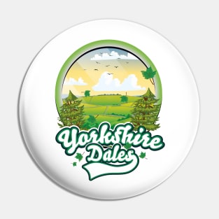 Yorkshire Dales logo Pin