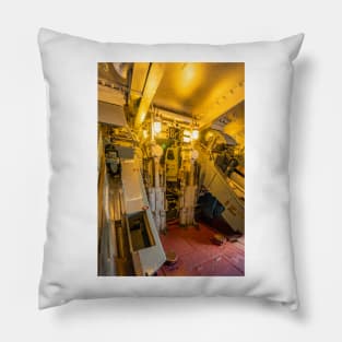 inside Battleship guns 2 Pillow