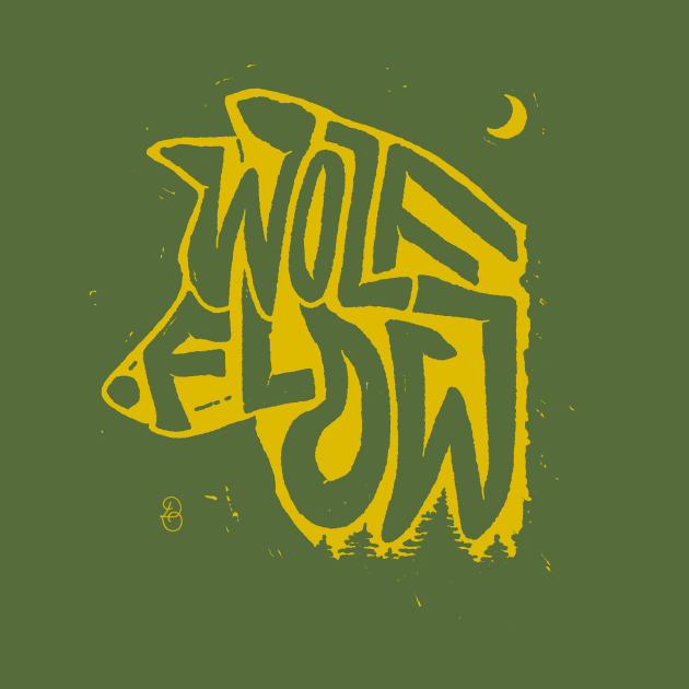 Wolf Flow by Dina Design