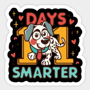 101 Days of School Dalmatian Dog Teachers Kids Gift T-Shirt