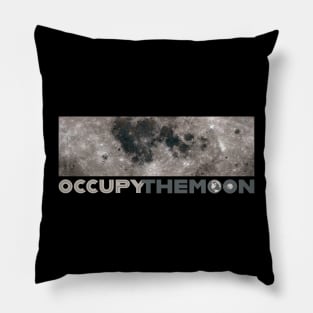 OCCUPY the MOON - Space Exploration | Moon Landing Pillow