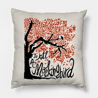 Mockingbird Pillow