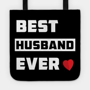 Mens Best Husband Ever T Shirt Funny Novelty Sincere Valentines Day Tee for Guys Tote